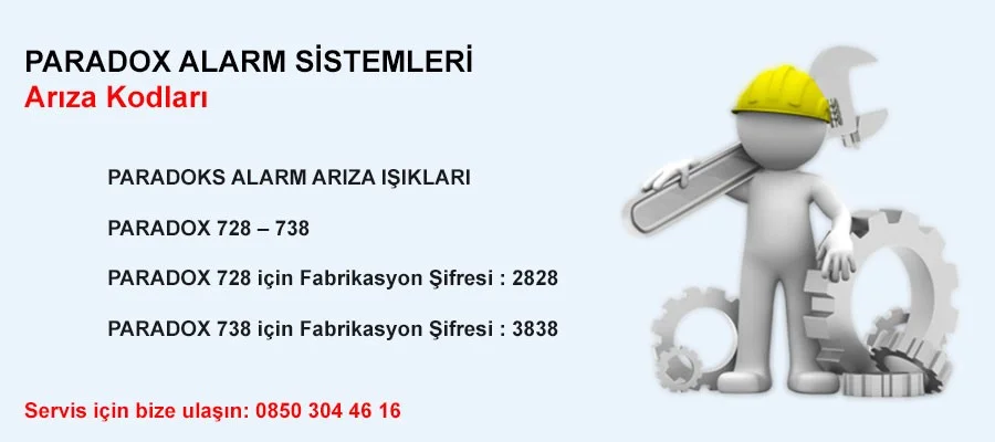 paradox-alarm-ariza-kodlari