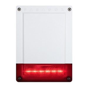 Kablosuz Harici Flaşörlü Siren Kırmızı SR250 RED